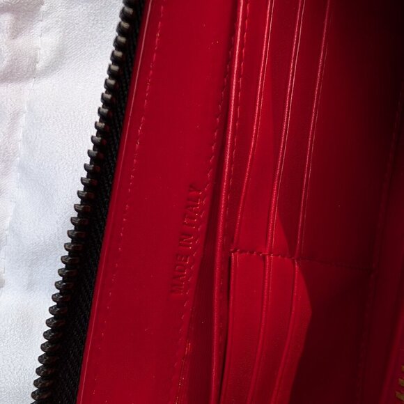 Christian Louboutin Rainbow Rock Stud Spiked Leather Wallet EUC - Picture 15 of 17